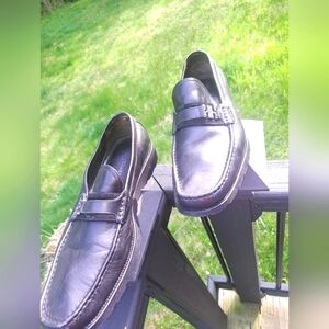 Bruno Magli Penny Loafer MO2827 Men's Black Loafers Size12M